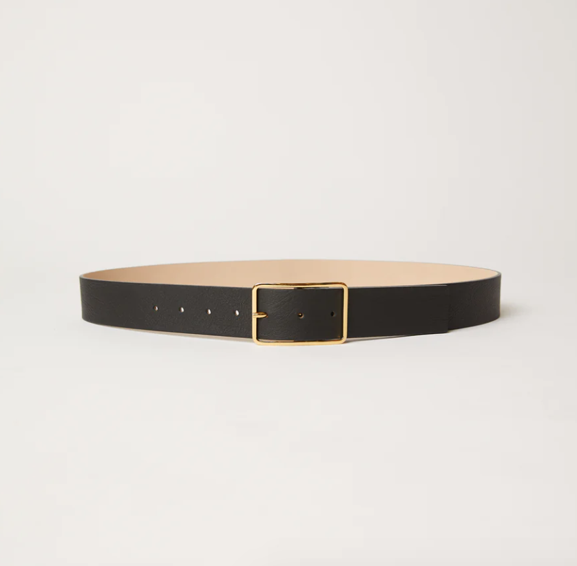 Milla Leather Black/Gold